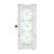 Darkflash DK431 White PC Case Front View with RGB Fans