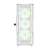 Darkflash DK431 White PC Case Front View with RGB Fans