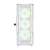 Darkflash DK431 White PC Case Front View with RGB Fans