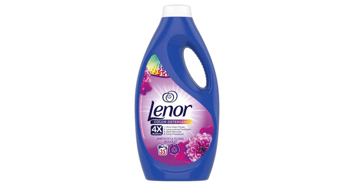 Lenor Floral Bouquet & Note Of Musk folyékony Mosószer 3x1,75L - 105 ...