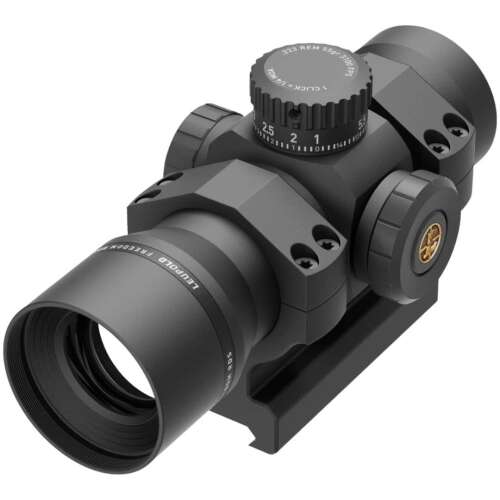 Leupold Freedom RDS 1x34 Red Dot BDC 1 MOA, egy kompakt és tartós vörös pont irányzék puskákhoz és sörétes fegyverekhez, 1 MOA ponttal, BDC magasságbeállítással és magas Picatinny tartóval