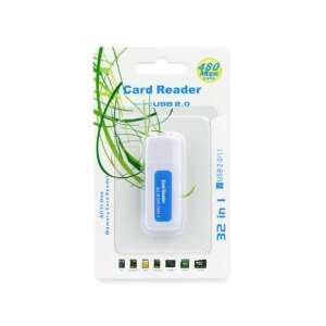 USB 2.0 card reader for SDHC, SD, MMC, RS-MMC, mini SD, micro SD, TF, XD, MS, MS DUO, MS PRO DUO memory cards - USB Card Reader