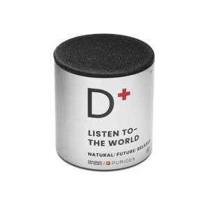 Difuzor Bluetooth Puridea i9, argintiu, compact, portabil, wireless, ascultă lumea - Boxe Portabile