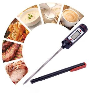 WT-1 Digital Food Thermometer for cooking, meat, liquids, and baby food temperature measurement - Kitchen Thermometer