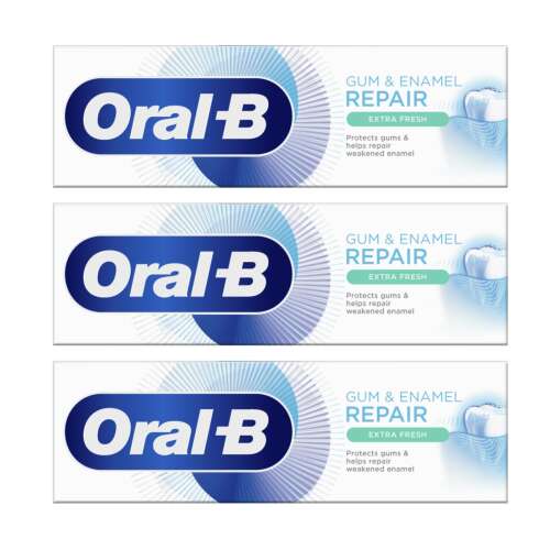 Oral-B Gum & Enamel Repair Extra Fresh zubná pasta 3x75ml 50006224