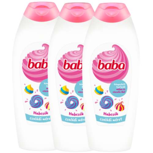 Baby Mousse Душ-вана Малина и розово дърво 3x750ml 50007383