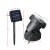 Solarbetriebener LED Gartenstrahler mit Abmessungen