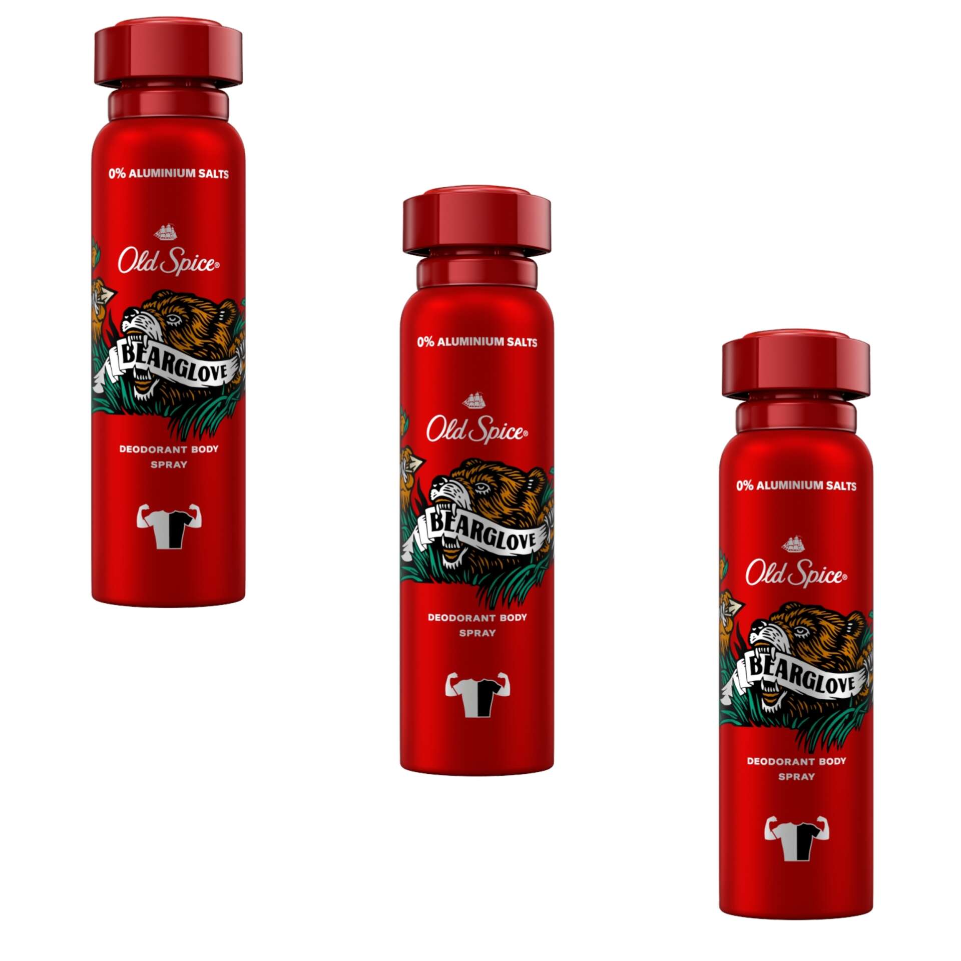 E-shop Old Spice Bearglove pánsky deo sprej 3x150ml