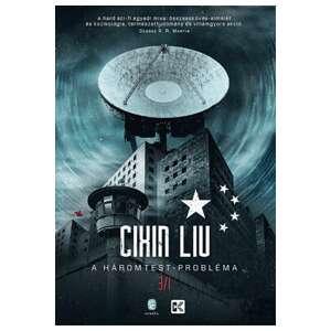 Cixin Liu: A háromtest-probléma, sci-fi regény, könyvborító - Sci-Fi könyv