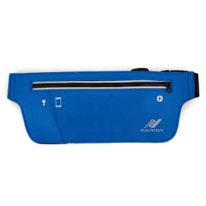 Pas biegowy Rucanor z kieszenią na zamek błyskawiczny, niebieski - Saszetka