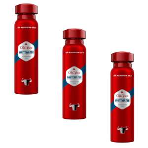 3-pak dezodorantu w sprayu Old Spice Whitewater, 0% soli aluminiowych - Dezodor