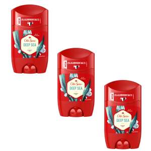 3 pack Old Spice Deep Sea deodorant sticks, 0% aluminum salts - Old Spice