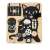 Ikonka Cat Activity Board, Montessori Fine Motor Skills Toy