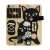 Ikonka Cat Activity Board with Buckle and Zipper, Montessori Toy