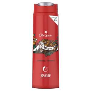 Old Spice Bearglove Shower Gel and Shampoo, 400ml, long lasting scent