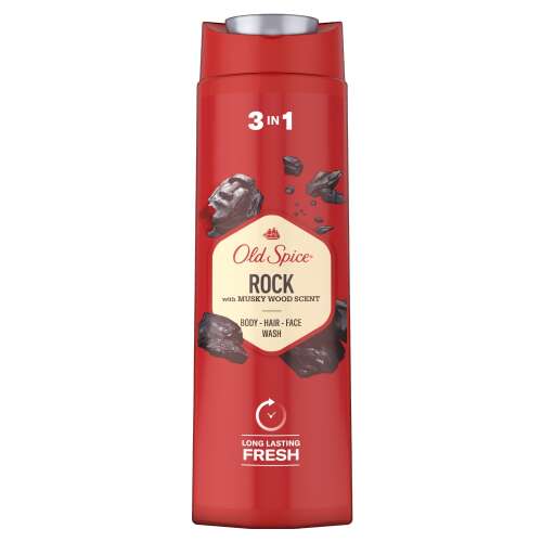 Old Spice Rock 3in1 Gel de duș și șampon pentru bărbați 400ml
