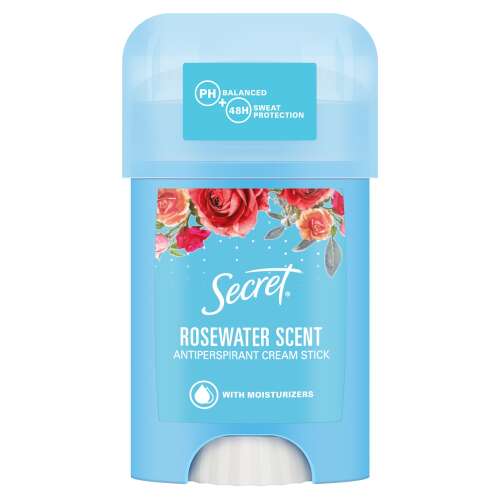 Secret Rosewater Rosewater pentru femei, cremă antiperspirantă stick 40ml