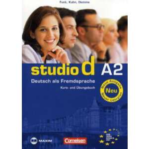 Studio d A2 - Kurs und Übungsbuch Neu ( mit CD ) - Deutsch als Fremdsprache 46290891 Nyelvkönyvek, szótárak