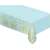 Hellblaue Tischdecke mit goldenen Punkten, 137x183cm, Marke Beauty & Charm