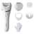 Philips epilator serije 8000, mokro i suho, s priborom, bijela