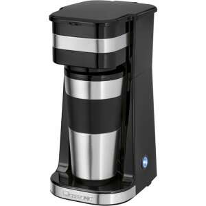 Clatronic KA 3733 650–750 W, 400 ml cafetieră cu termos din inox și negru - Aparat de cafea cu filtru