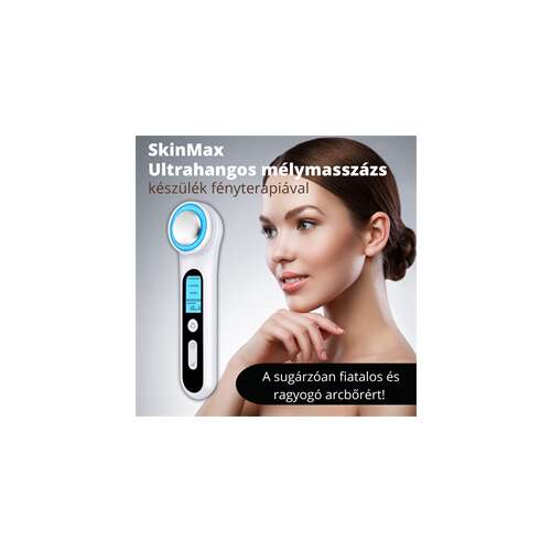 SkinMax Ultrahangos mélymasszázs készülék fényterápiával 50069740