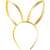 Arany nyuszifül fejpánt, tökéletes húsvétra vagy jelmezbálra