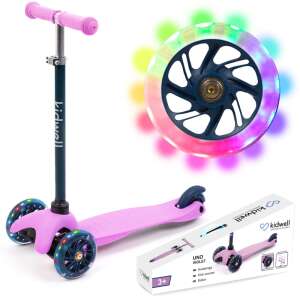 Kidwell Uno háromkerekű gyerek Roller LED kerekekkel #lila 50072646 Járgányok