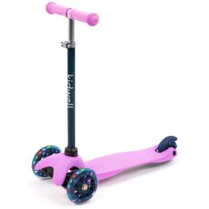 Kidwell Uno three-wheel kids scooter with LED wheels #purple