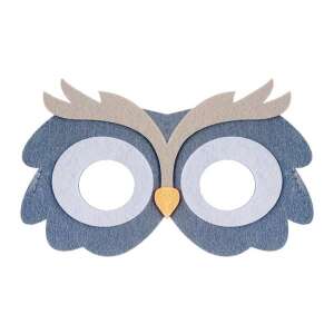 Owl, Bagoly filc maszk 18 cm 50082752 
