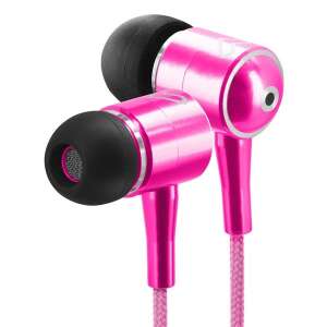 Słuchawki douszne Energy Sistem Urban 2 różowe, zbliżenie - Komputer i akcesoria