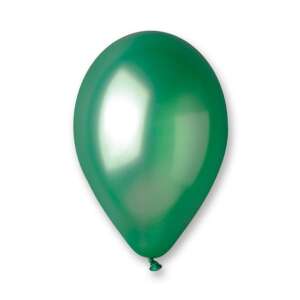 Metal Green zöld léggömb lufi 100 db-os 10 inch (26cm) 50305031 