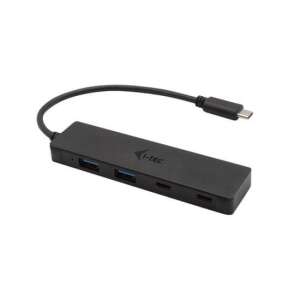 i-tec Metal C31HUBMETAL2A2C USB Hub 3.2 Gen 1 Type-C 5000 Mbit/s Black USB Hub - I-Tec USB Hub