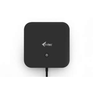 Докинг станция i-tec C31HDMIDPDOCKPD USB-C, черен, горна гледка - I-Tec