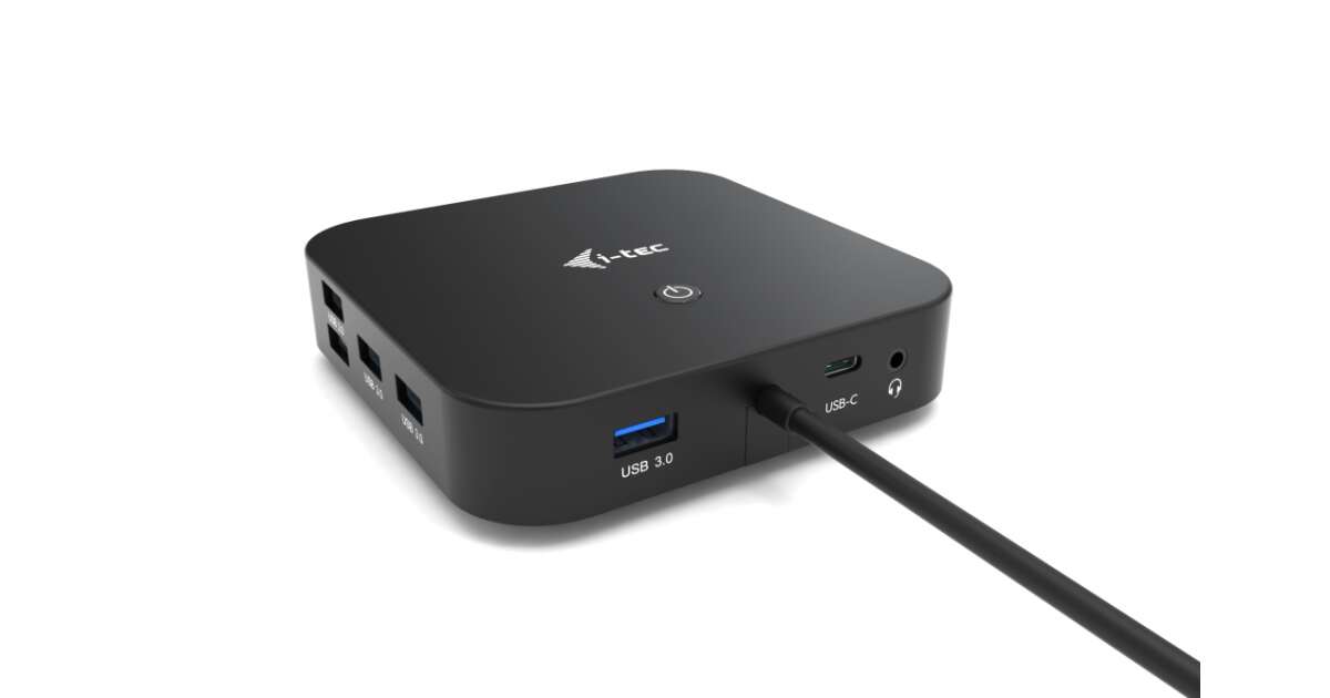 i-tec C31HDMIDPDOCKPD dokovacia stanica a replikátor portov Kábel USB 3.2 Gen 1 (3.1 Gen 1) Type-C Čierna (C31HDMIDPDOCKPD) 56006518
