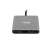 NATEC Fowler Mini USB Hub Type-C 5000 Mbit/s Gri 133526659