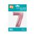 CDAN Rosa Zahl 7 Folienballon 92cm in Verpackung