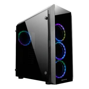 Carcasă PC Chieftec Scorpion GL-02B-OP ATX cu ventilatoare RGB și sticlă securizată - Carcase PC