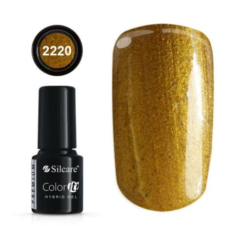 Silcare Color It Premium Hibrid Gél Lakk 2220 Arany - Gél lakk