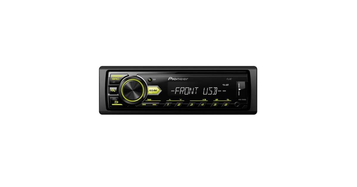 Pioneer MVH-09UBG USB/AUX mechanika nélküli autóhifi fejegység | Pepita.hu