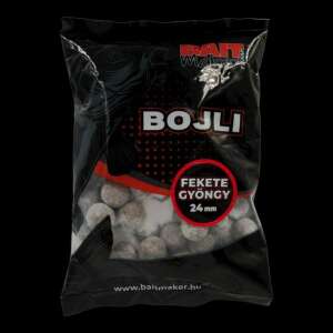 Baitmaker Bojli 24mm Fekete Gyöngy 800g Ponty Csalizás - Csalizó bojli