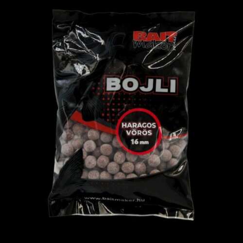 Baitmaker 16 mm-es Haragos Vörös Bojli, 800 g