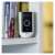GoSmart IP-200 SNAP outdoor battery-powered camera with Wi-Fi, placed on a shelf