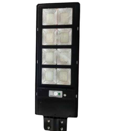 Napelemes Utcai 8 LED paneles lámpa konzollal, távirányítóval 1000W - MS-822