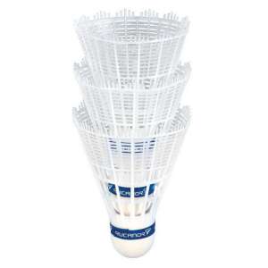 Rucanor Seagull navete de badminton albe, pachet de 3 - Rachete de badminton, mingi si echipamente