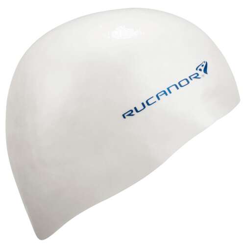 Cască de înot Rucanor Laguna din silicon alb