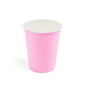 Rózsaszín papírpohár, 2,5 dl - Eldobható pohár