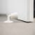 White Rubber Door Stop and Holder 50266299