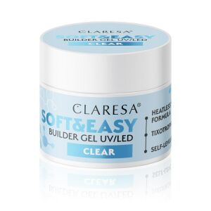 Claresa Soft&Easy Átlátszó Építőzselé - 12g