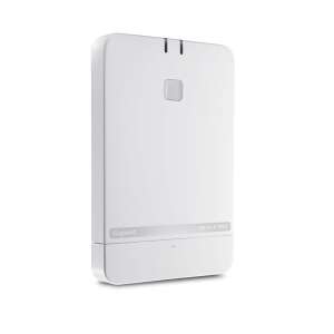 Gigaset N610 IP PRO base station, white, angled view - VoIP Equipment